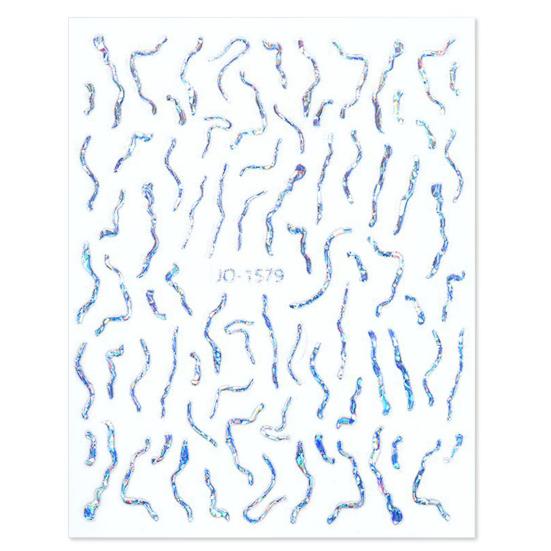 Practical Removable Good Adhesion Manicure Sticker Delicate Nail Art Decal Easy-Peel Fingernail for Salon