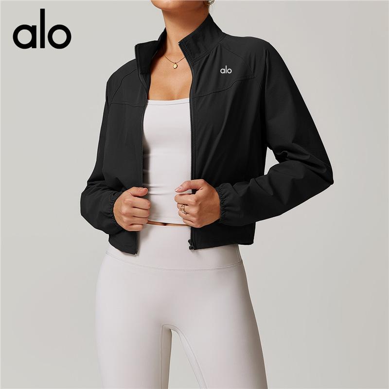 Giacca antivento sottile ad asciugatura rapida da donna Alo Yoga per la corsa – Autunno/Inverno