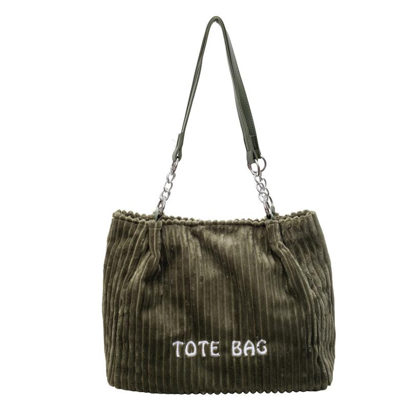 Fashionable and Simple, Versatile Large-capacity Hand-held Tote Bag and Single-shoulder Bag for Commuting