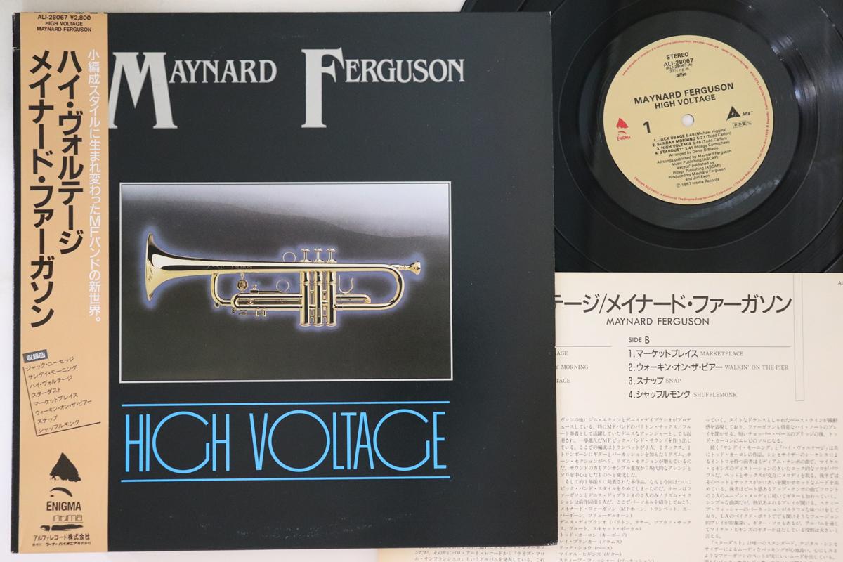 

LP Record MAYNARD FERGUSON - High Voltage ALI28067PROMO ALFA 1987 Japan Obi Jazz Used