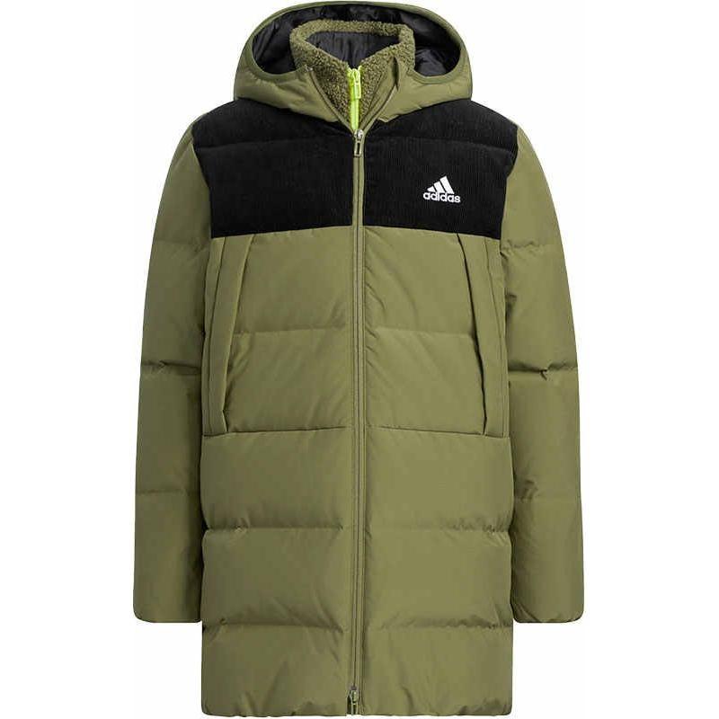 Adidas Down Jacket Kids' Dark Olive Green H45025