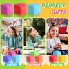 Slow Rising Stress Cube Fidget Toys, Squishy Balls Sensory Fidget Toys For Kids Adults, Classroom, Party Favors Pull Stretch Squ