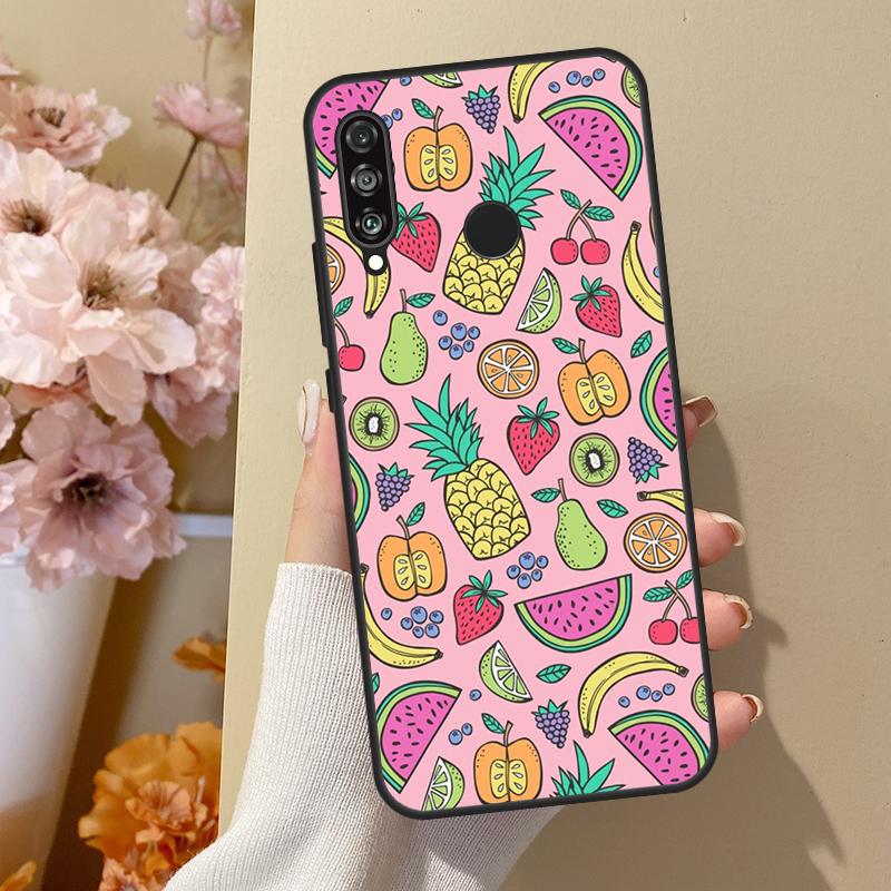 

Tropical Summer Fruit Lemon For Huawei Nova Y70 Y91 Y61 Y73 Y72 Y90 Y60 12s 12i 11i 8i 9 10 SE P40 Lite P30 P60 Pro Case Huawei Nova 12s