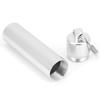 Mini Pill Box Aluminum Alloy Waterproof Keychain Pill Holder Organizer for Outdoors