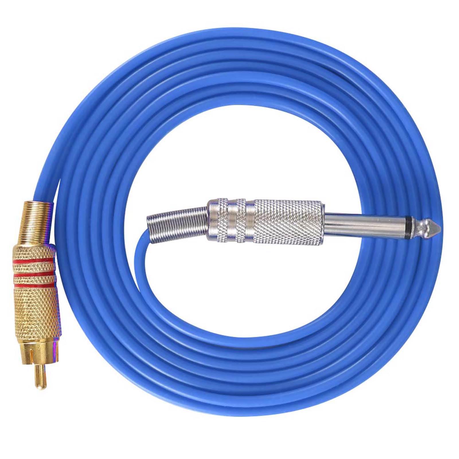 

Silicone Hook Line for Straight RCA Interface Insert Tattoo Machine Conversion kit (Blue) синий