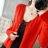 Knit Cardigan For Women With Vneck Long Sleeves Soft Polyester Blend For Casual Wear