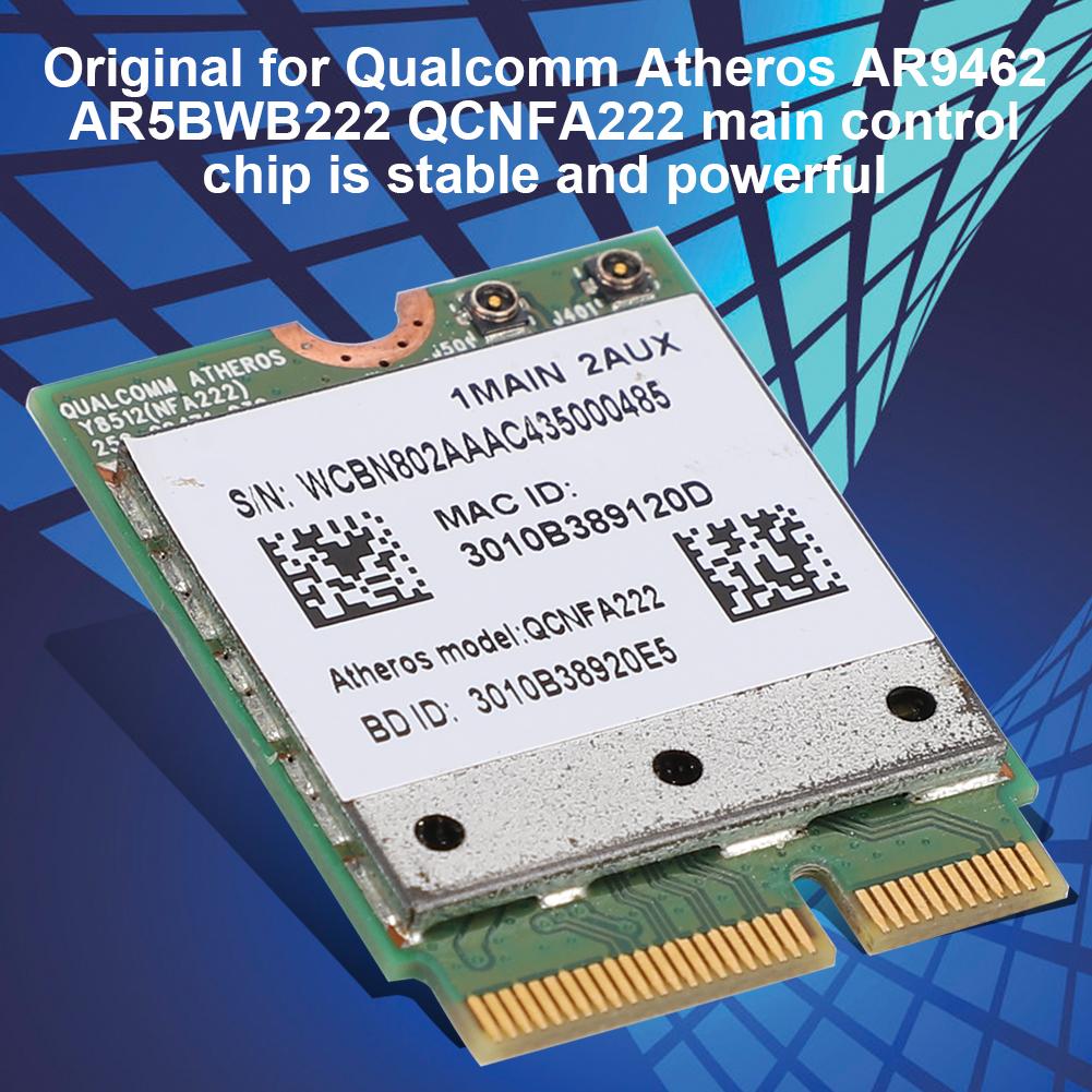 Für Qualcomm Atheros WIFI-Karte 2,45 GHz Dual Band 802.11abgn mit für Bluetooth 4.0