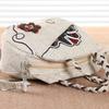 2026 Summer National Style Small Shoulder Bag Retro Small Shoulder Crossbody Bags for Women Cotton Linen Artistic Handbag