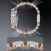 רצועת סיליקון מגנטית מטיטניום לשעון Apple Watch Ultra 3/2 49 מ"מ סדרה 11 10 46 מ"מ רצועת מתכת ל-Iwatch 9 8 7 45 מ"מ 6 SE 5 44 מ"מ