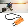 Ice Fishing Safety Pick Stainless Steel Orange Retractable Ice Awls for Outdoor Winter