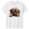 Mastiff Puppy Dog Breed Animals Unisexs T Shirt Unisexs Tee Graphic Unisex Top