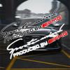 1 st Sportdesign Bil Framlykta Ögonbryn 3D-dekal För Mercedes Benz AMG W212 W205 W246 W177 W176 W213 GLC GLE GLS ML Välkommen Laserprojektion