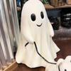 Ghost Walking Ghost Walking Dog Statue Halloween Ghost Decor Indoor Outdoor Spooky Ghost Dog Halloween Figurine Ghost Dog