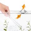 Stainless Steel Aquarium Water Plants Fish Tank Tweezers Aquascaping Tool(27cm Straight Head)