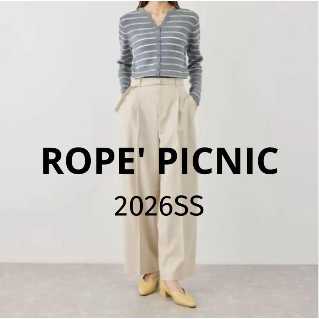 2026SS ROP PICNIC Kanapa wide pants with belt L size