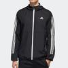 Adidas Mh Wb 3s Logo Hoodie Casual Sport Jacket Autumn International Edition Men Jackets Black GF3962