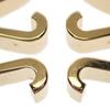 LOEWE  111.25.203 key ring gold metal Women