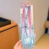 Adjustable Colorful Wigs Ponytail Rubber Band Elastic Hair Ornament Cute Braided Head Rope  Daily
