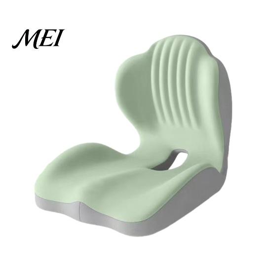 Almofada de Assento Confortável Almofada Ergonômica com Suporte Lombar, Cadeira de Escritório Respirável para Costas e Glúteos, Espuma de Memória de Alta Densidade Carro Casa