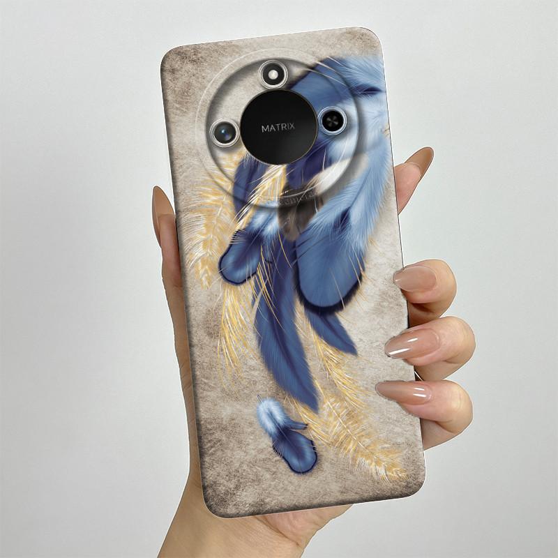 For Honor X9C Smart Phone Case X9cSmart Soft Silicone Funda Sweet Painted Fashion Cartoon Protective Capa Lovely Printing Cover