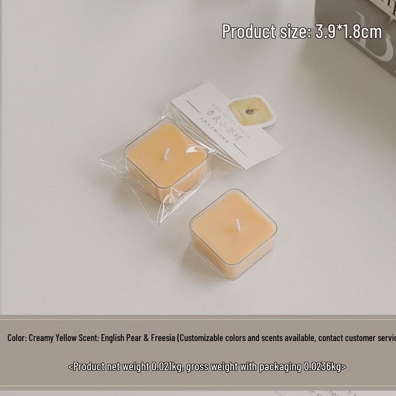 Colorful Heart-Shaped Scented Tealight Candles for Aromatherapy and Celebrations