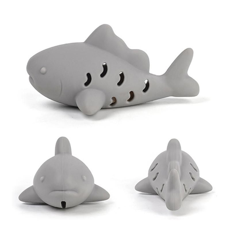 Giocattolo Puzzle Interattivo per Gatti con Funzione Dispenser di Premi in Silicone Design a Forma di Pesce da Masticare Promuove l'Esercizio Fisico e la Stimolazione Mentale