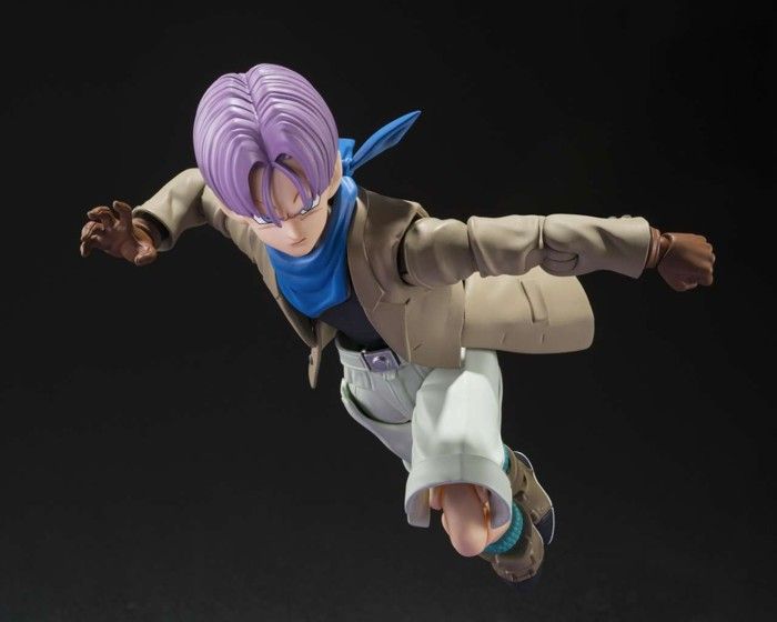 Figurine - TAMASHII NATIONS - Trunks Fig. Dragon Ball GT - 12 cm - Accessoires inclus - 6 ans et plus