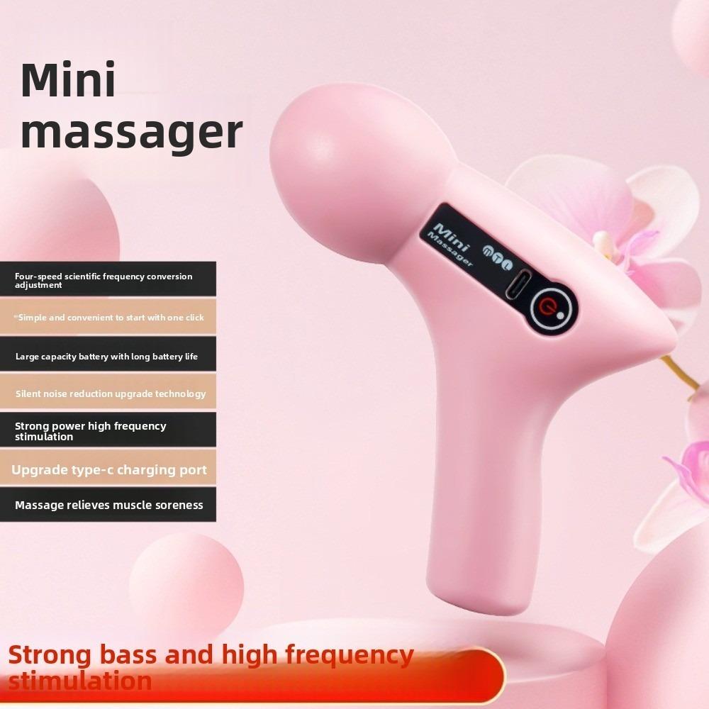 Adjustables Deep Tissue Massage Device Wear Resistant Handheld Muscle Massage Machine  Neck