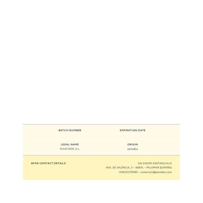 Pot Injection Blanc ø35cm Plastiken - Plastiken