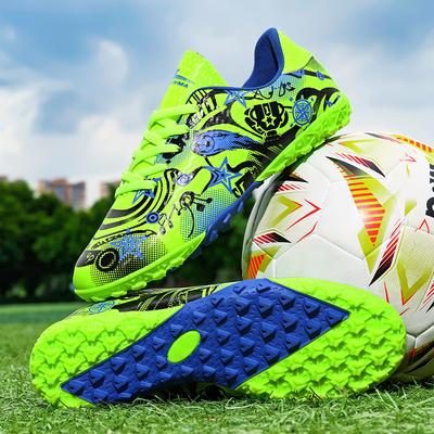 Children's Football Shoes Boys and Girls Sports Football Shoes Broken Nails Primary School Football Game Boys