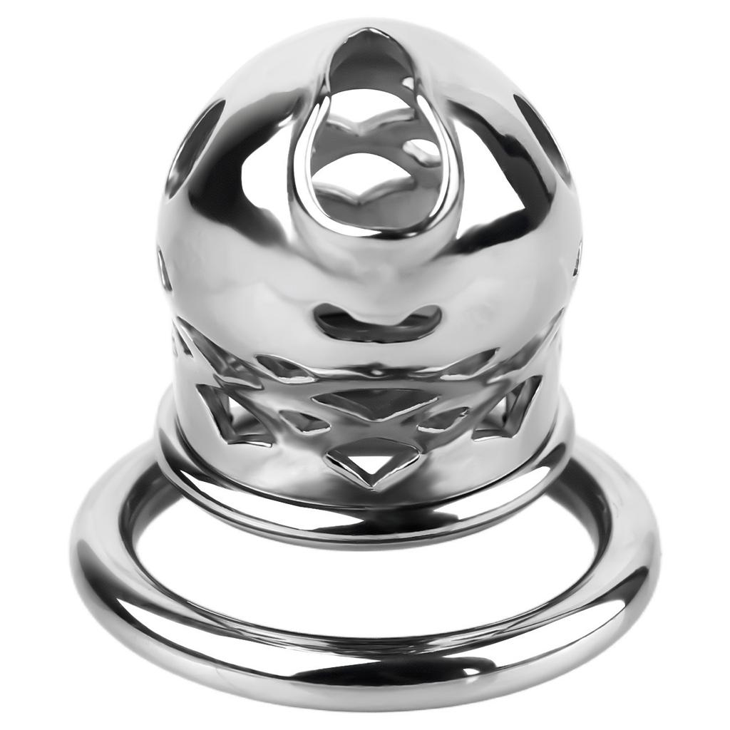 Stainless Steel CB Lock Metal Chastity Lock Male Penis Cage Chastity Gay Sex Toys Cock Ring Urethral Chastity BDSM