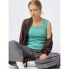 Tanktop aus Rippstrick mit eckigem Ausschnitt