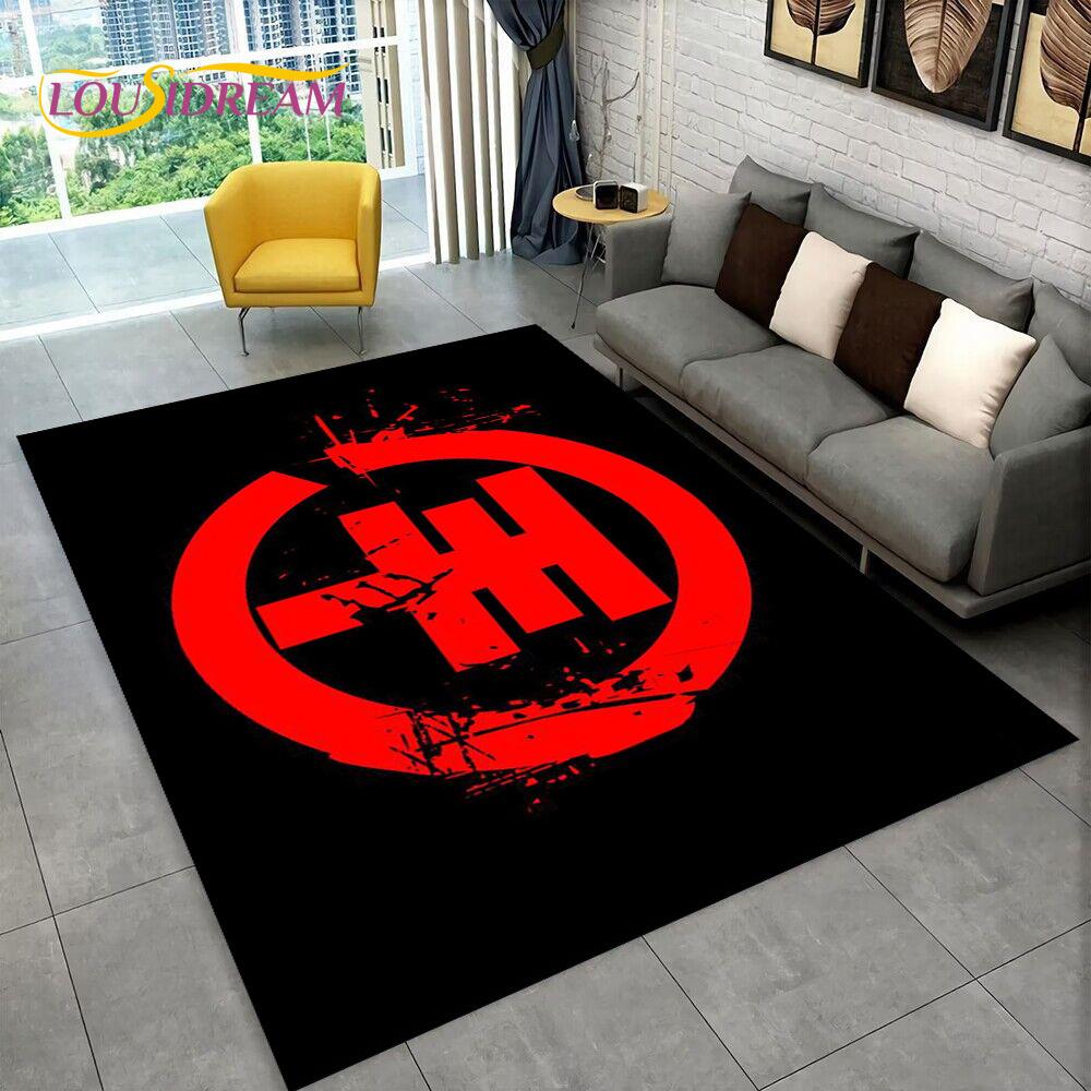 Tokio Hotel Rock Band Bill Kaulitz Carpet Rug for Home Living Room Bedroom Sofa Doormat  Decor,kids Area Rug Non-slip Floor Mat