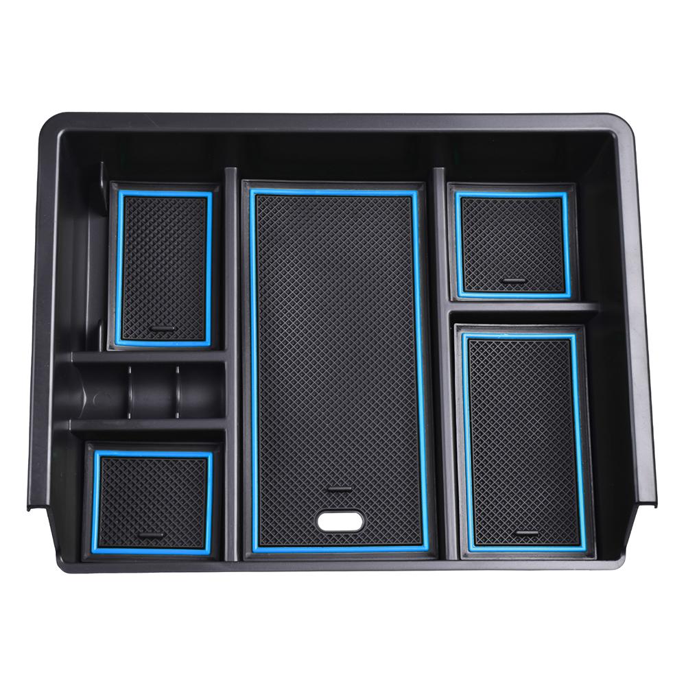 Center Console Organizer for Chevy Silverado/GMC Sierra 2014-2018 1500/2500/3500HD Accessories, Full Console w/Bucket Seats Only