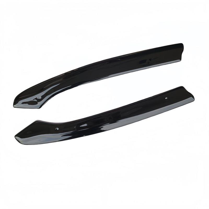 Maxton Style Rear Side Splitter Spoiler Diffuser For VW Golf MK7.5 Facelift Estate Wagon TDI TSI GTI R R-LINE Glossy Black