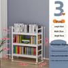 Miling 3-Tier Metal Bookshelf