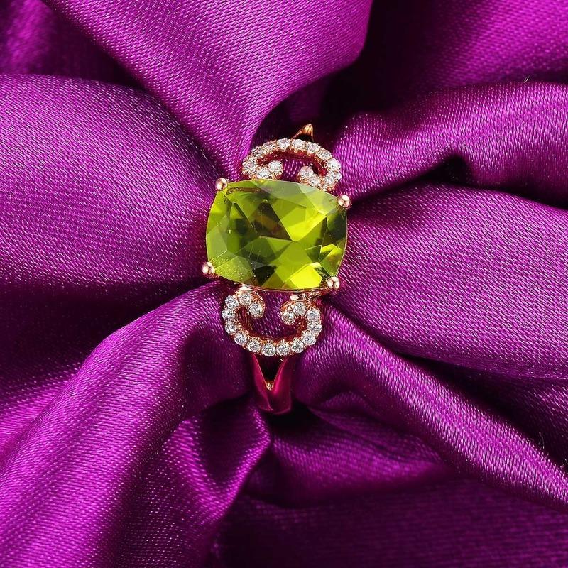 Sace Gems Klassischer Kupferlegierungs-Zirkonring für Damen, Schmuck, Hochzeit, Versprechen, Party, Geschenk