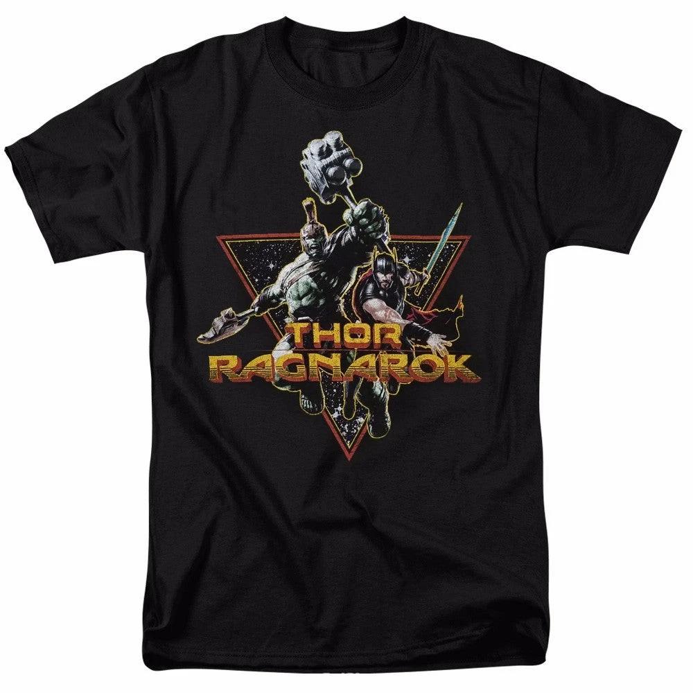 Thor Ragnarok Hulk Space Buddies Marvel Comics Adult T-Shirt XXXL