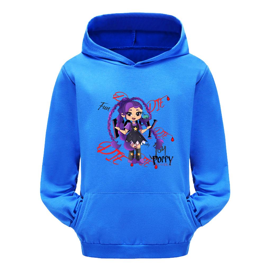 5593 Kids Girls Lily Lovebraids Print Casual Long Sleeves Hoodies Puterwear Street Hoodie