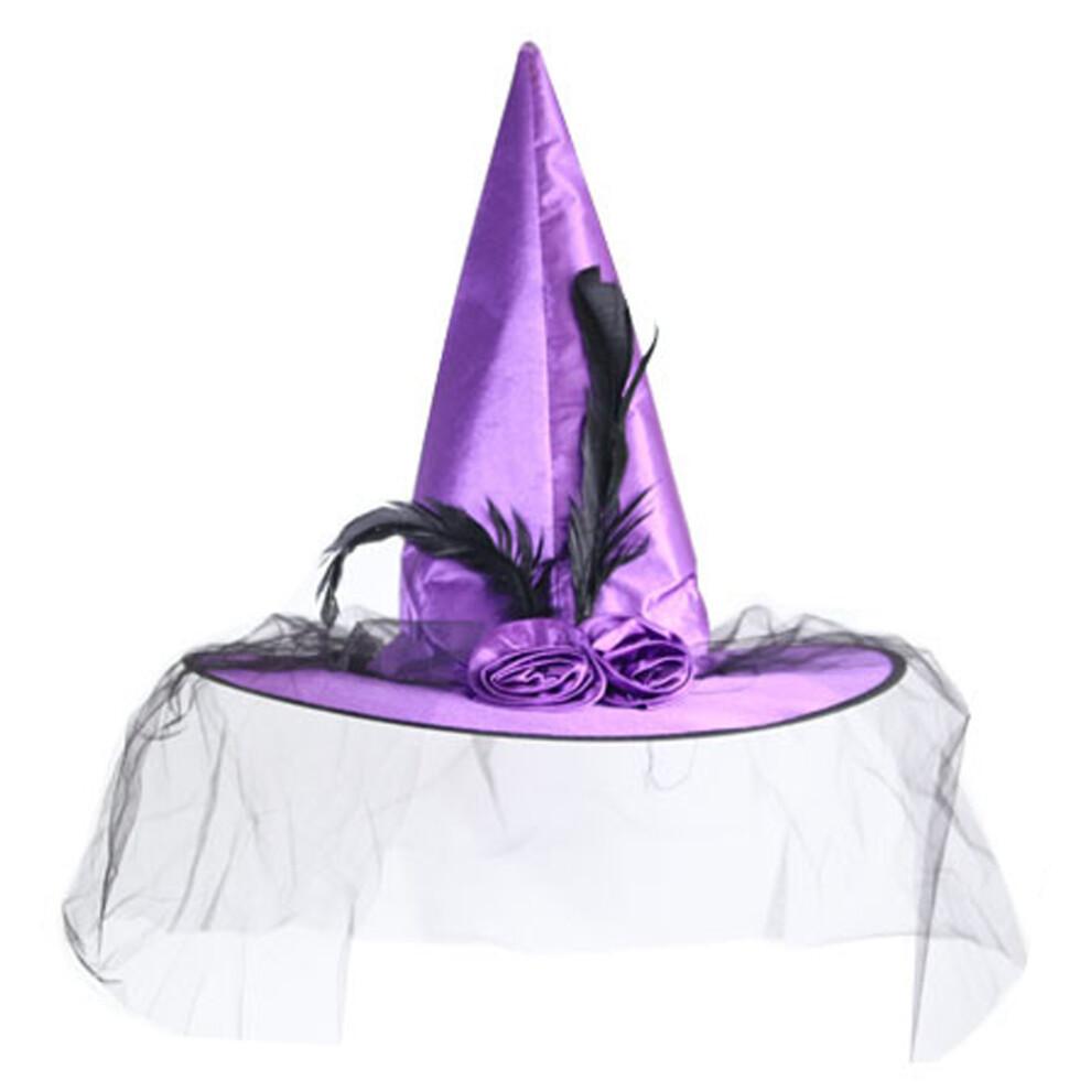 Halloween Witch Hat Compatible with Party,Witch Hats ,Women's Witch Hats A