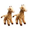 Plush Giraffe Doll Soft Cute Stuffed Giraffe Standing Plush Animal Toy Fluffy Giraffe
