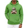 Men's  And  Women's  Christmas  Hooded Hood  Long Sleeves  Hoodie