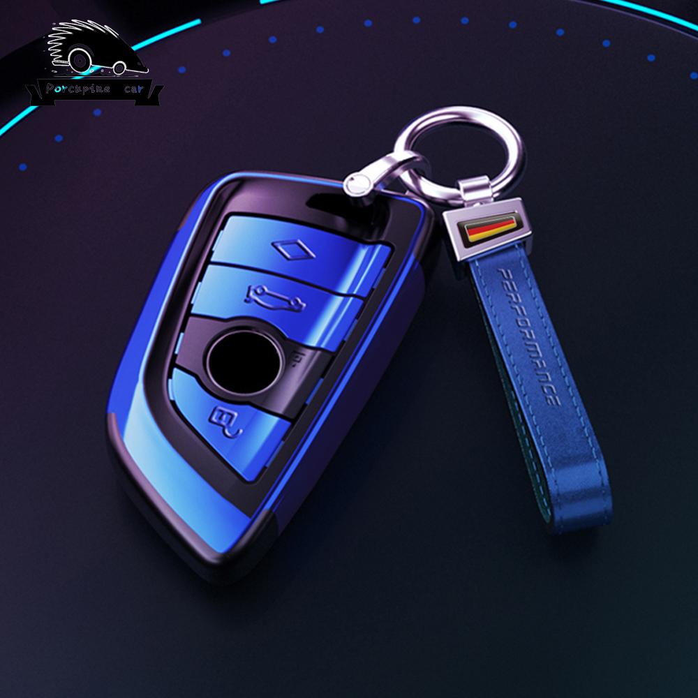 PC Car Key Cover Case Shells for Bmw X1 X3 X5 X6 X7 1 3 5 6 7 Series G20 G30 G11 F15 F16 G01 G02 F48 Keyless Bag Accessories