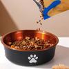 Cat Paw Dog Stainless Steel Food Bowl Large Capacity Pet Water Bowls  For Cats Puppy