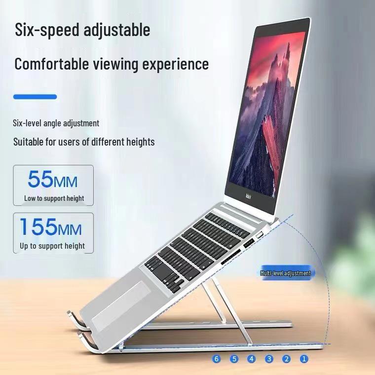 Aluminum Alloy Folding Laptop Stand with Cooling Function
