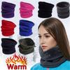 Circle Wrap Thermal Warm Neck Warmer Beanie Ski Balaclava Hat Knit Neck Scarf Fleece Snood Scarf