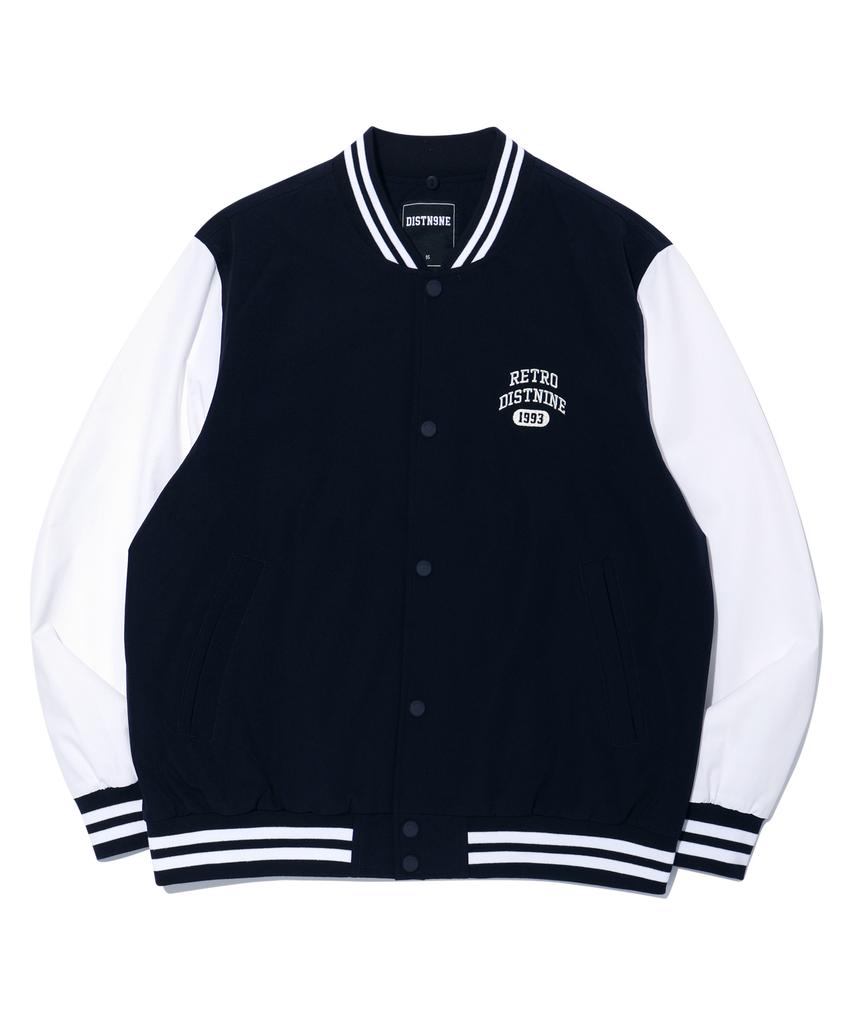 Distn9Ne Arch Logo Varsity Jumper Navy (Lo1Ju022-066)