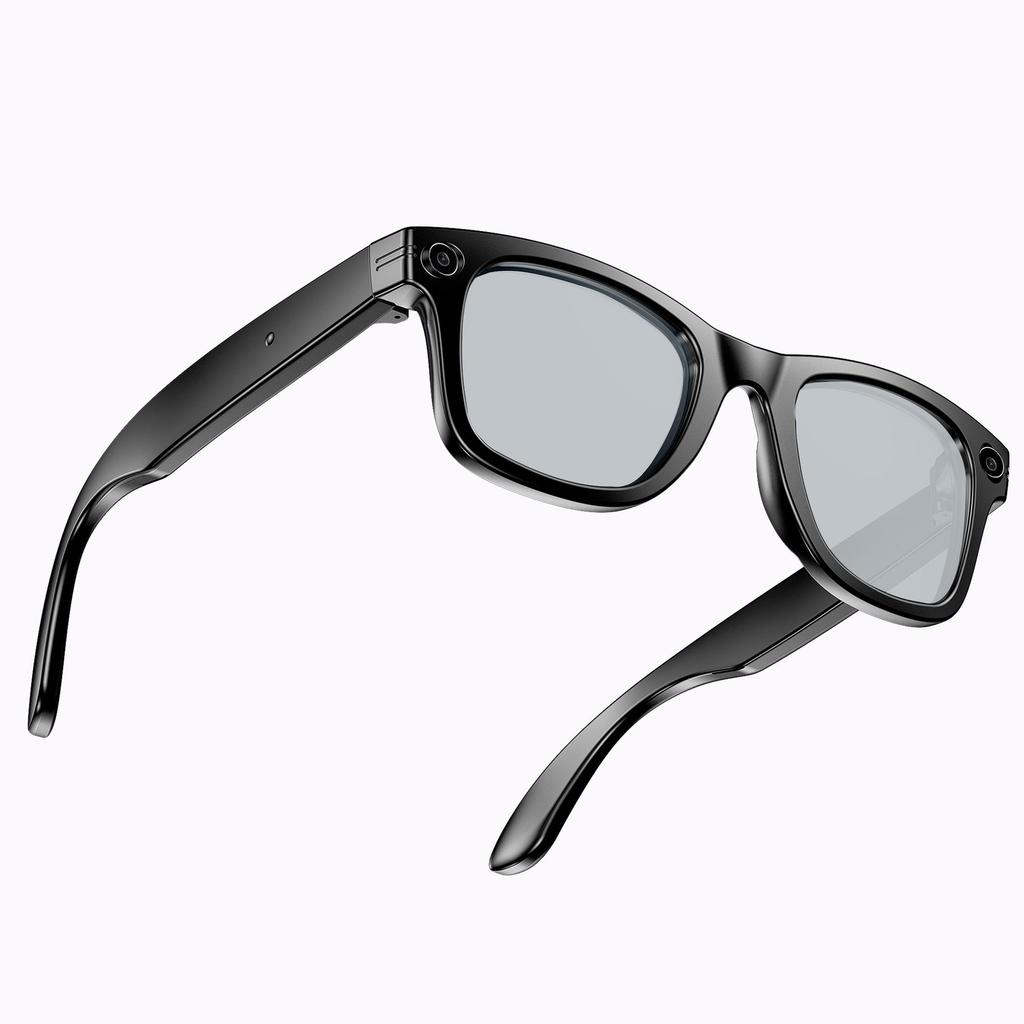 AI W600 Smart Glasses: Bluetooth Camera with Video Recording, Image Stabilization, Voice Recognition, Call and Translation Features.