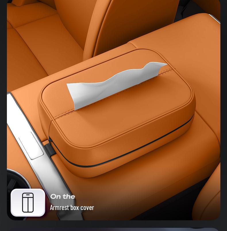 Compatible with Galaxy Star Shine 8 Car Tissue Box, New Model Seat Hanging Tissue Holder, Interior Paper Box