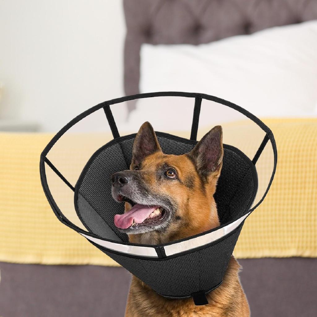 Dog Cone Collar Adjustable Anti-Licking Protective Guard Dog Collar For Cat Puppy Care Health Management Wound Protection Neck